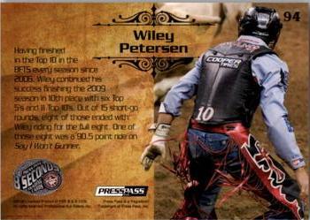 2010 Press Pass 8 Seconds #94 Wiley Petersen Back